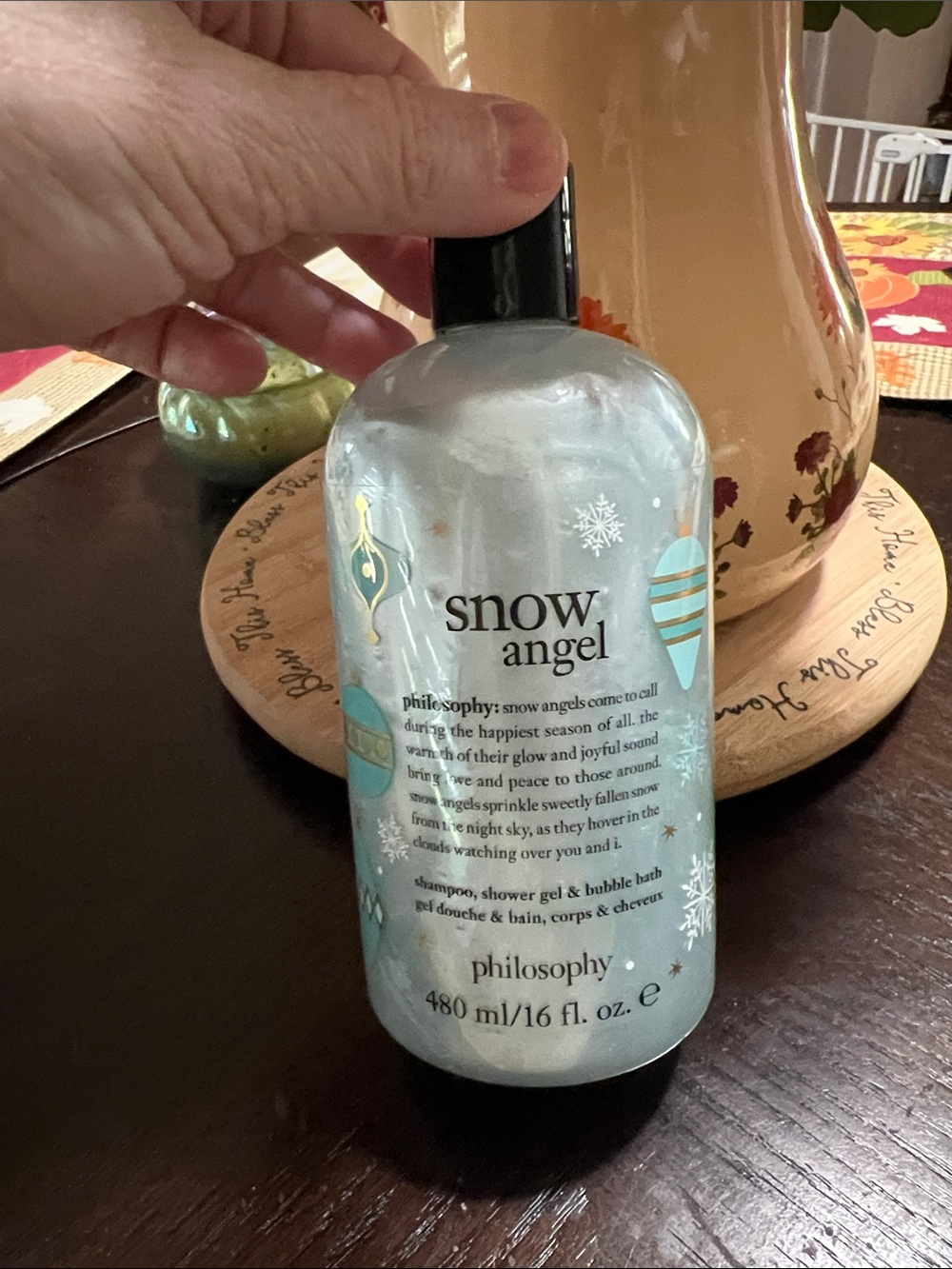NewPhilosophy Snow Angel Shower Gel & Bubble Bath - Silver Blue
